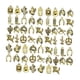 thumbnail image 5 of 60 Piezas Dijes de Vaquero Surtido de Amuletos Colgantes para Joyería Decoraciones Metálicas de Aleación de Zinc con Estilo Clásico Adecuado para Cre Oro, 5 of 5