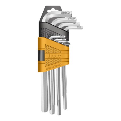 Llave Allen Juego 9 Piezas 1.5-10Mm Ingco
