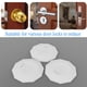 thumbnail image 4 of Protector de pared para tapón de puerta SNMIRN, 3 unidades, blanco, 4 of 6