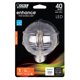 thumbnail image 1 of Bombilla LED Feit G25 E26 (mediana), color blanco suave, 4,5 W, 1 paquete, 2700 K, 1 of 2
