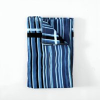 Mashini - Toalla De Playa Algodón Velour Líneas