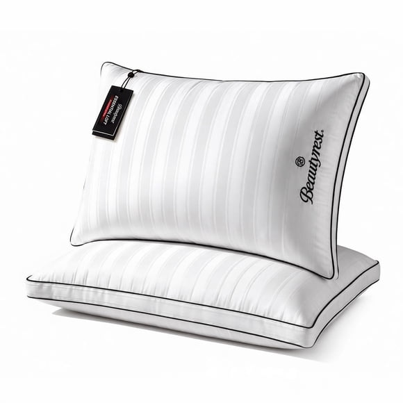 Almohada Beautyrest Luxury Queen – Juego de 2, soporte suave‑medio