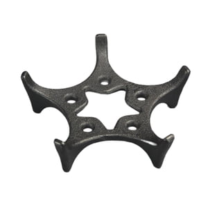 Bothyi - Soporte Para Tetera De Hierro Fundido, Soporte Para Tetera, Soporte Para Tetera, Diámetro De 18 Cm