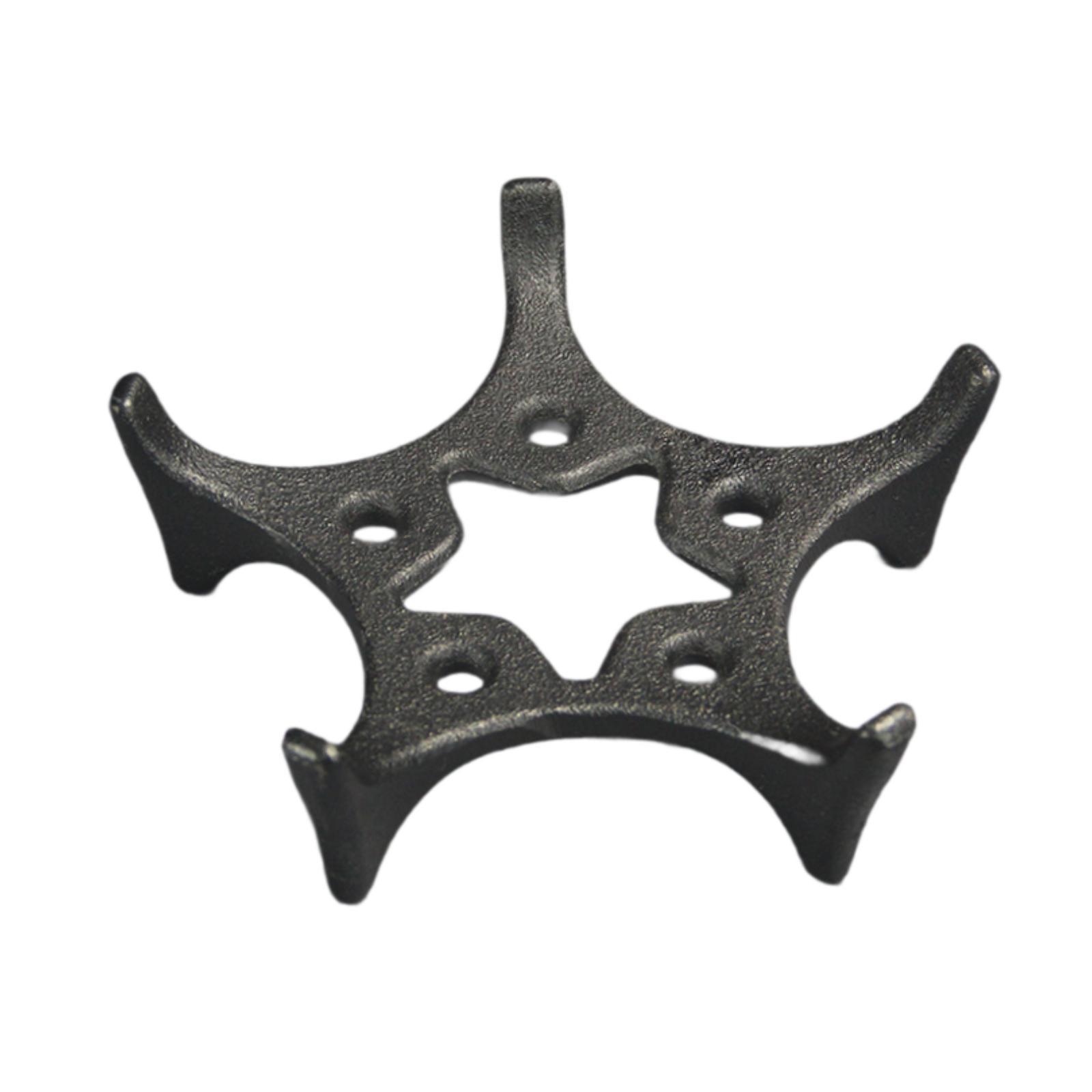 Bothyi - Soporte Para Tetera De Hierro Fundido, Soporte Para Tetera, Soporte Para Tetera, Diámetro De 18 Cm