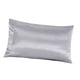 thumbnail image 1 of Funda de almohada de satén de seda sintética 50 * 76 cm gris, 1 of 5