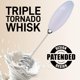 thumbnail image 5 of Batidor Milk Frother Zulay Kitchen Tornado con pilas y soporte, 5 of 7
