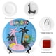 thumbnail image 3 of Barbapapá Plato decorativo de porcelana fina (bone china), plato decorativo de cerámica para hogar, oficina, soporte de pared, platos decorativos para dormitorio - 6 pulgadas (15 cm), 3 of 6