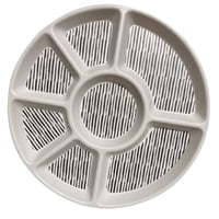 Decogreen - Bandeja Picoteo Biobamboo Rayas