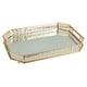 thumbnail image 3 of Bandeja Decorativa Metal Dorado 35x25x5.5cm, 3 of 3