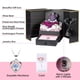 thumbnail image 3 of Regalo de rosas preservadas AddWel Forever Real Purple con collar, 3 of 6
