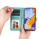 thumbnail image 5 of Funda tipo cartera FOXDOCK para Xiaomi Redmi Note 11 Pro Plus 5G , diseño girasol en relieve, cuero PU, cierre magnético, soporte y tarjetero, 5 of 5