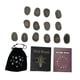 thumbnail image 2 of Witch Rune Stone Set Play Gift Witchcraft Pagan Rune Símbolo Con Bolsa De Almacenamiento, 2 of 5