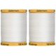 thumbnail image 1 of Hilo Gutermann de algodón natural 800C 5709 800 m, paquete de 2 unidades, color blanco, 1 of 1