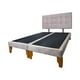 thumbnail image 2 of Cama Dos Plazas Felpa Palo Rosa, 2 of 3