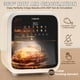 thumbnail image 4 of Freidora de aire Fullwill 7.5QT 12 en 1 1700W blanco crema, 4 of 8