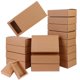 thumbnail image 1 of 26 cajas cajón rectangulares de cartón kraft marrón de 16,5 x 9,5 x 4 cm, 1 of 7