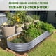 thumbnail image 3 of Cama de jardín elevada Land Guard galvanizada 120x60x30 cm, 3 of 6