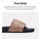 thumbnail image 2 of Sandalias Pool Slide Coach para hombre, de lona revestida, color tostado, talla 13, 2 of 5