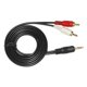 thumbnail image 1 of Cable Plug 3.5 a 2 RCA, 1 of 1