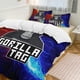 thumbnail image 1 of Red Blue Lightning Gorilla Tag Comforter Set Soft 3 Pcs Twin Bedding Sets Thicken for All Season, 1 of 5