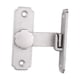 thumbnail image 4 of Pestillo De Puerta Corrediza De Granero, Pestillo De Cerradura De Puerta En ángulo Recto Para Baño, Jardín, Plateado, 4 of 5