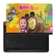 thumbnail image 1 of Masha y el Oso Porta Pasaporte y Cartera de Viaje Premium de Cuero PU, Funda de Pasaporte Bloqueo RFID con Ranuras para Tarjetas de Crédito, Estuche para Libro de Pasaporte para Familia 10cm × 15cm, 1 of 6