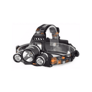 Genérico - Pack 2 Linterna Led Minero Cabeza Cintillo 5000 Lumenes