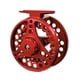 thumbnail image 5 of Carrete de pesca con mosca de metal 2 + 1 rodamientos Tackle izquierdo derecho 85mm rojo, 5 of 5