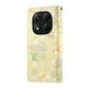 thumbnail image 4 of FOXDOCK Funda Tipo Cartera Floral para Xiaomi Poco X7 ,Funda con Tapa de Cuero PU, Protección Antigolpes con Ranuras para Tarjetas y Soporte, 4 of 5