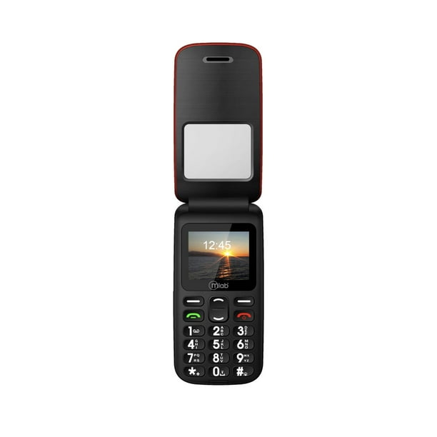 Telefono Celular Senior Tipo Almeja 3G Rojo Shell 8853 Mlab | Lider