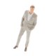 thumbnail image 4 of 1/64 Figura De Hombre En Miniatura Escena Personaje Figura De Calle Modelo Traje Gris, 4 of 5