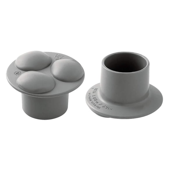 Walker Glides Carex, paquete de 2 unidades, para tubos de 2,9 cm