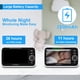 thumbnail image 3 of Monitor para bebés HelloBaby HB6550 de 5 pulgadas con 2 cámaras, batería de 26 horas, 3 of 8