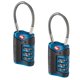 thumbnail image 1 of Candado con cable TSA Lewis N. Clark paquete de 2 azul, 1 of 6
