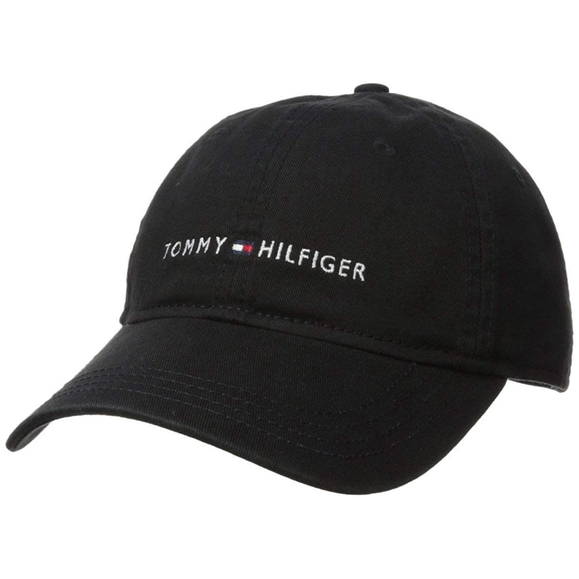 Gorra De Béisbol Con El Logotipo De Tommy Hilfiger Para Hombre Tommy Black