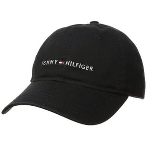 Gorra De Béisbol Con El Logotipo De Tommy Hilfiger Para Hombre Tommy Black