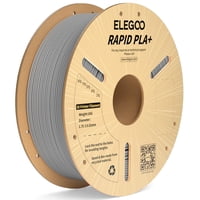 Filamento Para Impresora 3D Elegoo Rapid Pla Plus De 1,75 Mm Gris, 1 Kg