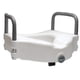 thumbnail image 5 of Asiento de inodoro elevado Lumex con reposabrazos extraíbles 4.5, 5 of 6