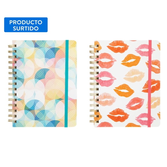 Cuaderno Espiral 80 Hojas / Producto surtido, 1 Un