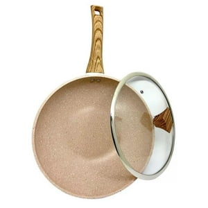 Arte Andino - Olla Cacerola Marmoleada 24Cm 5800Ml Antiadherente
