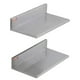 thumbnail image 2 of Estantería de pared VEVOR de acero inoxidable de 8,6 x 16 cm con protector contra salpicaduras de 20 kg, 2 of 3