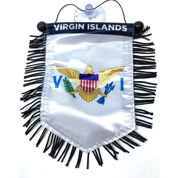 Bandera para Auto PRK 14 Islas Vírgenes Accesorio