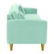 thumbnail image 5 of Sofa New Retro 3CG Felpa 01 Verde Agua, 5 of 6