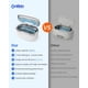 thumbnail image 2 of Limpiador ultrasónico de joyas Onlikin 35W 45000Hz 480s 600ml, 2 of 9