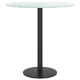 thumbnail image 3 of Tablero de mesa VidaXL redondo de cristal templado blanco de 40 cm de diámetro, 3 of 5
