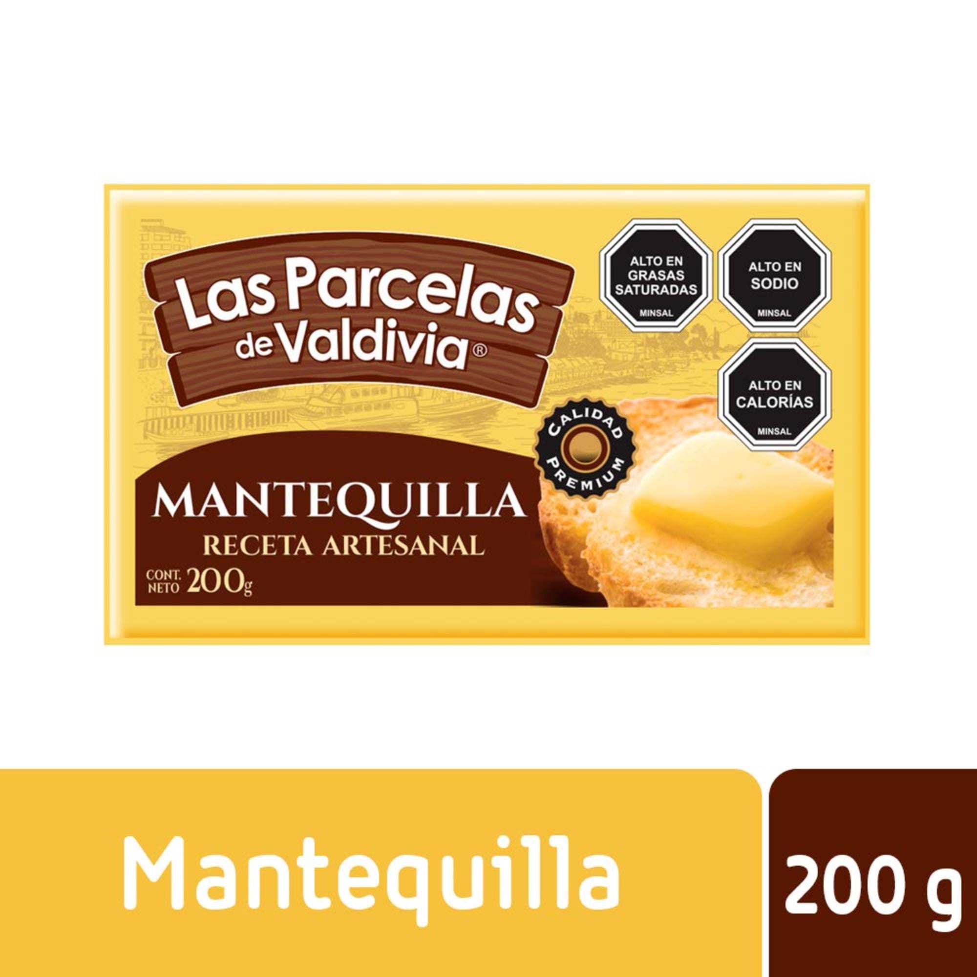 Mantequilla Receta Artesanal 200 g Las Parcelas de Valdivia
