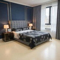 Juego De Sabanas 100% Algodón De 1.5 Plazas + 1 Funda Para Almohada 50X70Cm