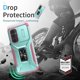 thumbnail image 2 of Funda Armada para Samsung Galaxy A54 5G con Tapa Deslizante y Soporte Magnético Giratorio Verde, 2 of 5