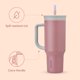thumbnail image 2 of Vaso de viaje Owala de acero inoxidable de 1,2 L con tapa, pajita y asa, 2 of 3