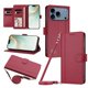 thumbnail image 1 of Funda Cartera de Cuero Sintético para iPhone 18 Pro, Rojo, 1 of 6